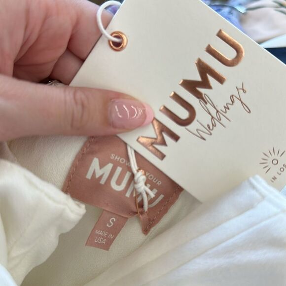 Show me your MUMU NWT Nina Jumpsuit size Small - Picture 6 of 6